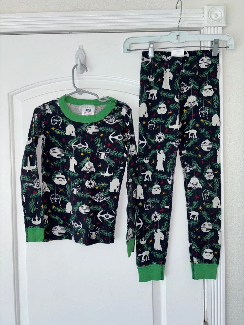 Star Wars Hanna Andersson organic cotton pajamas set 120 6-7
